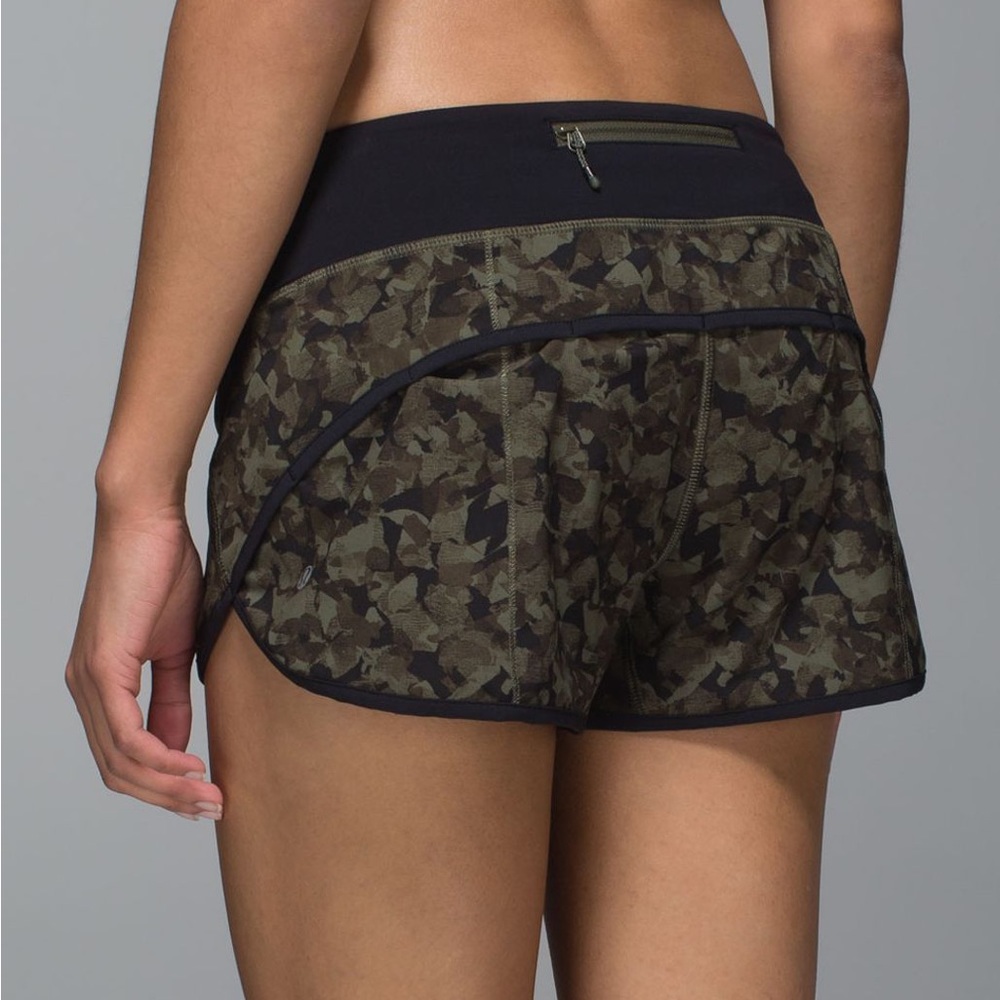 Lululemon Camo Mystic Jungle Shorts